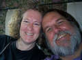 Jane and David atop St. Paul's Cathedral
